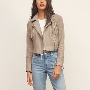 NWT Abercrombie fringe jacket
